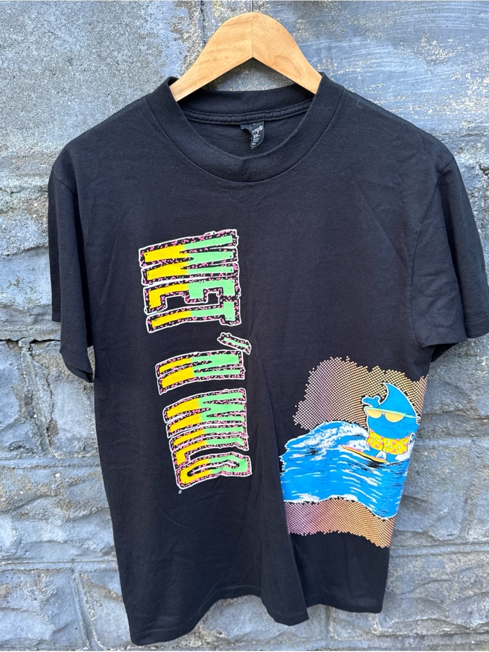 Vintage 90s Wet 'n Wild Themepark T-Shirt M Florida Texas Funny Humor Raunch